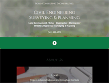 Tablet Screenshot of bondce.com